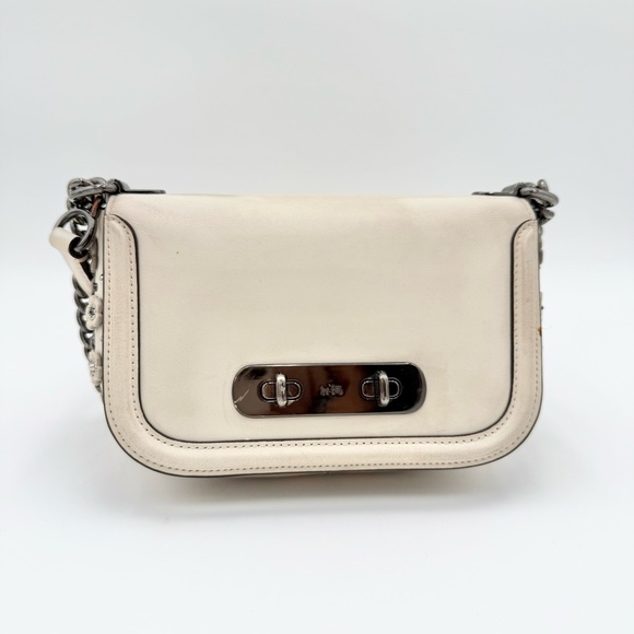 Rare Coach Swagger Tea Rose Crossbody EUC - Picture 1 of 9